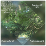 #finishfriday #armorofgod #waterwalkinggirls