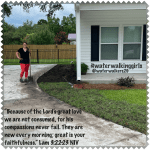 #finishfriday #newmercies #waterwalkinggirls