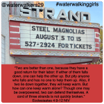 #finishfriday #twoarebetterthanone #waterwalkinggirls