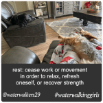 #spiritualsunday #rest #waterwalkinggirls