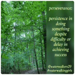 #finishfriday #perseverance #waterwalkinggirls