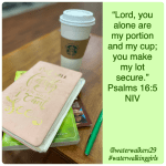 #spiritualsunday #myportion #waterwalkinggirls