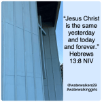 #waterwalkingwednesday #christbesideme #waterwalkinggirls