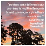 #spiritualsunday #serve #waterwalkinggirls