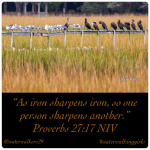 #thankfulthursday #sharpenoneanother #waterwalkinggirls