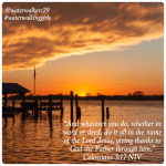 #thankfulthursday #givethanks #waterwalkinggirls