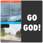 #finishfriday #godwinks #waterwalkinggirls