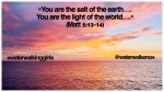 #waterwalkingwednesday #salt #godflavors #light&nbsp;#godcolors
